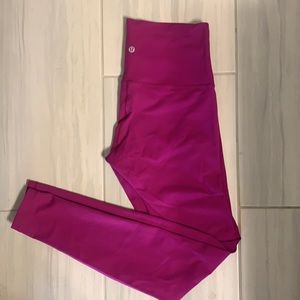 Fuchsia Lululemon Leggings